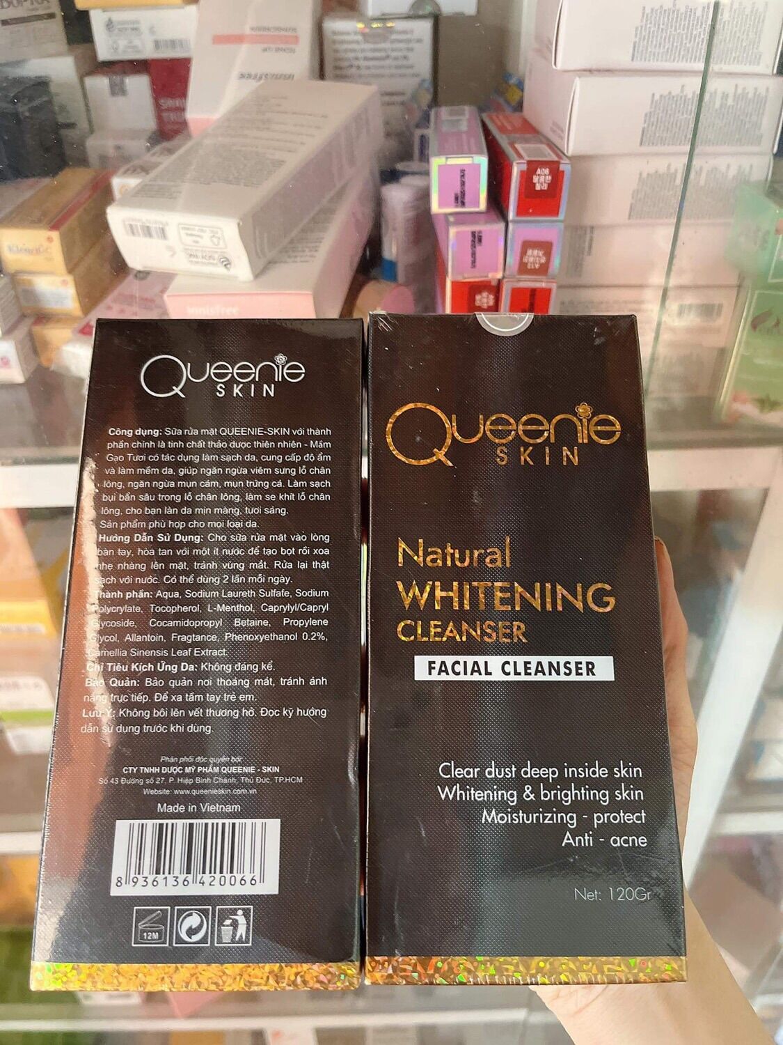Sữa Rửa Mặt Queenie Skin