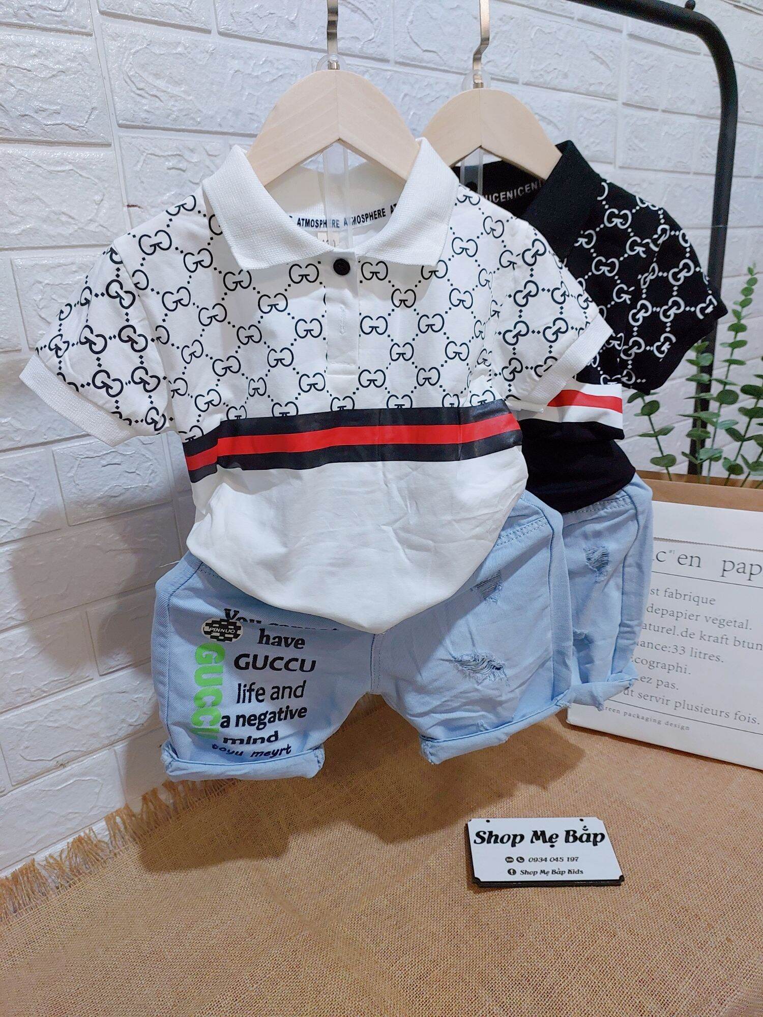 Set cho bé,quần áo trẻ em cho bé,áo thun có tay quần jean,size từ 20 đến 30 ký,c12.