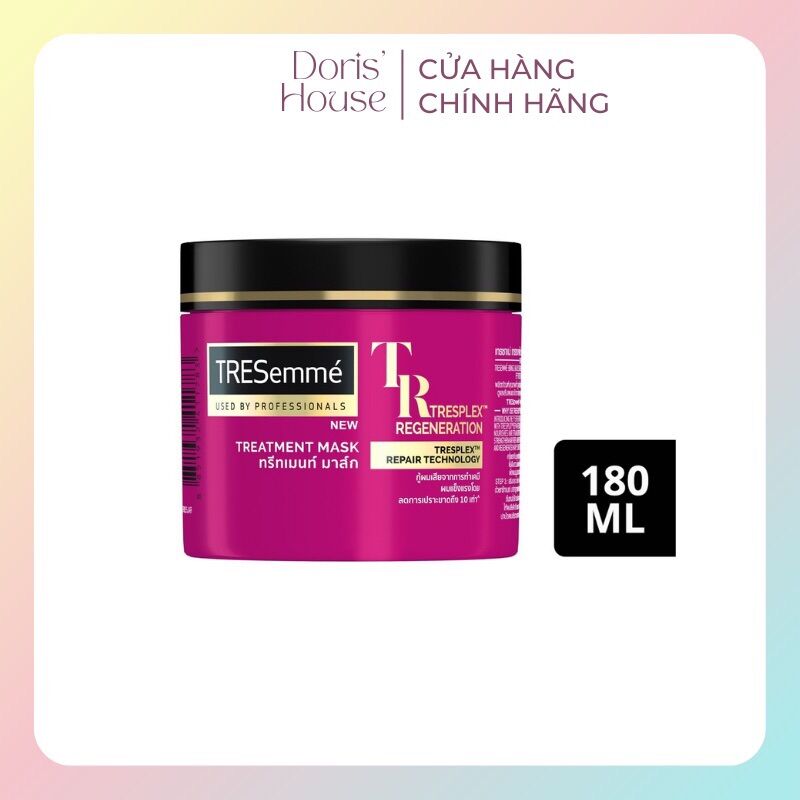 Kem ủ tresemmé tresplextm regeneration ngăn tóc gãy rụng và vào nếp suôn mượt 180ml/hu