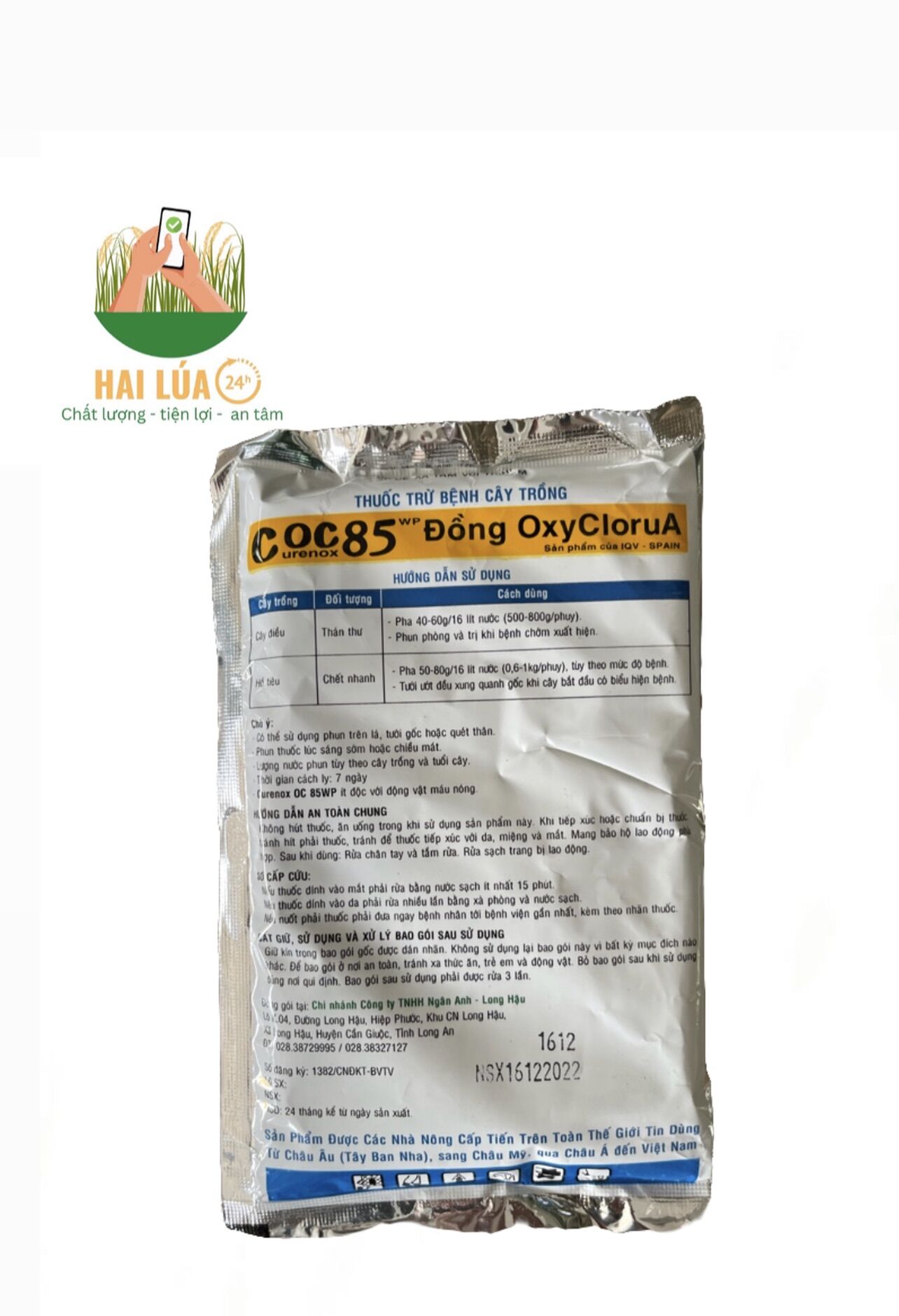 Thuốc Trừ bệnh COC 85 - 100gr (5 gói)