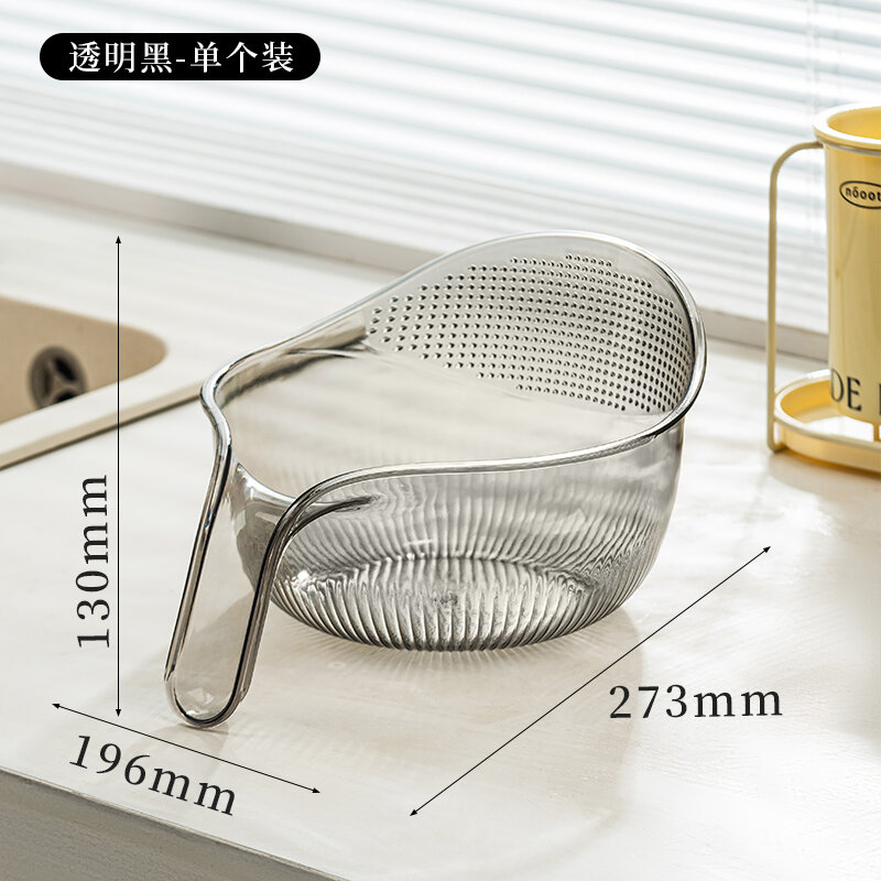 Dụng cụ thần thánh vo gạo nhà bếp rổ thoát nước cốc rổ rửa rau rổ lọc gia dụng rổ rửa hoa quả rổ rau đa năng