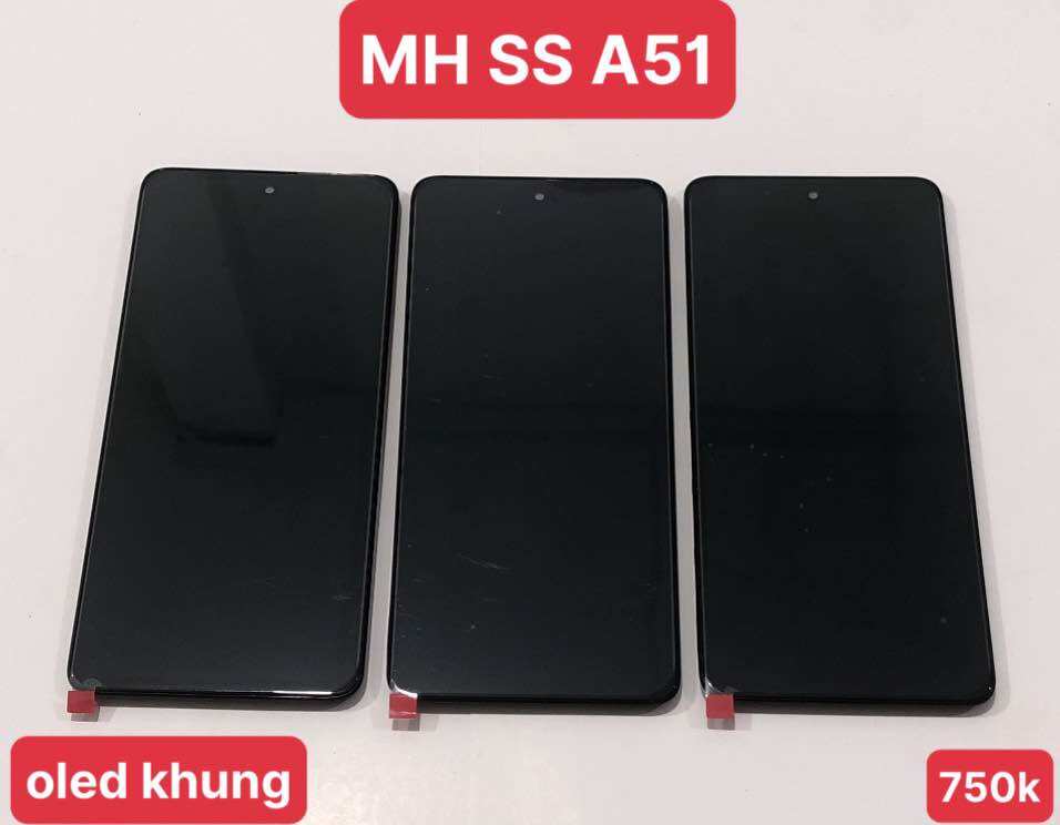 Màn hình thay thế dành cho điện thoại SS A51 oled khung