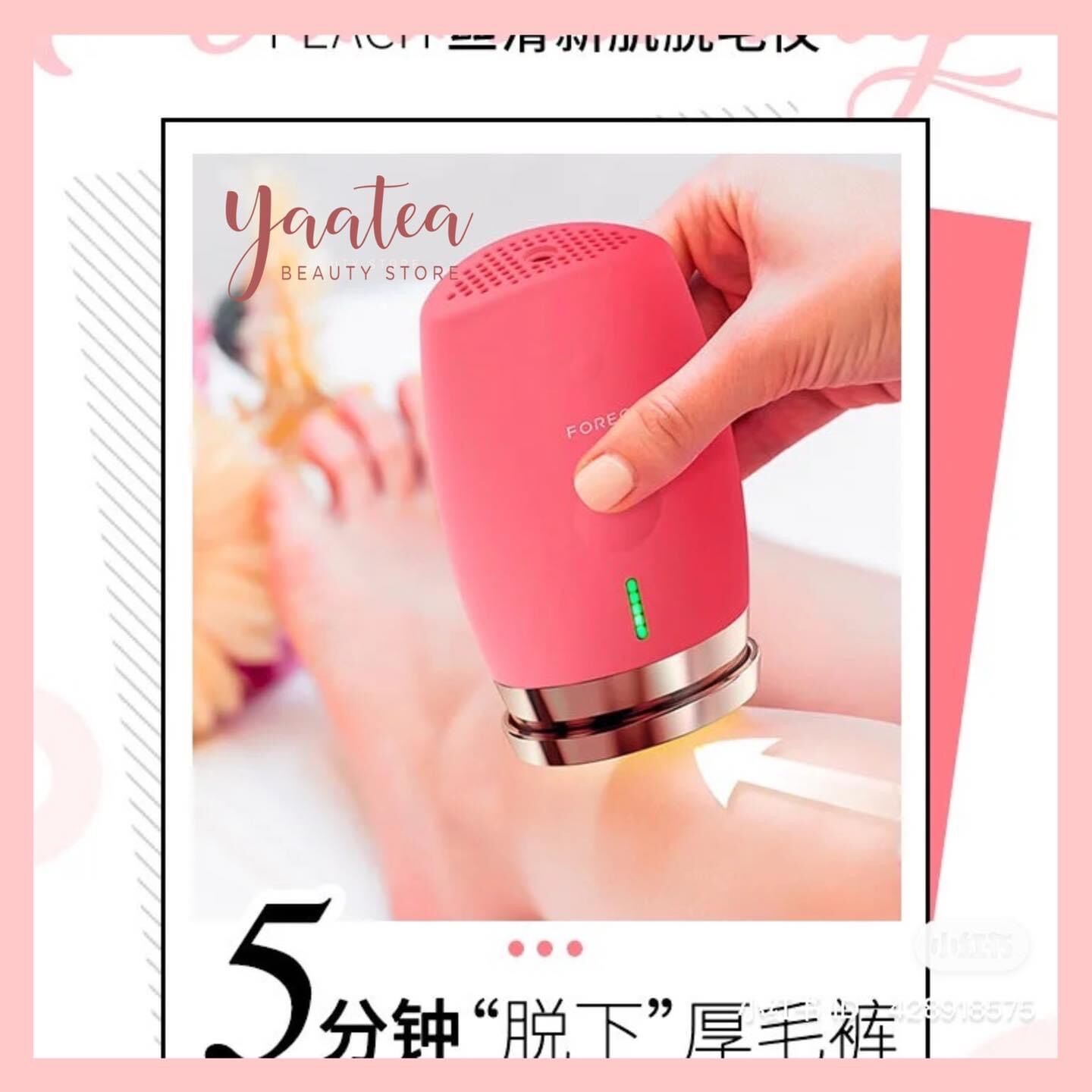 Máy Triệt Lông Foreo Peach IPL Hair Removal