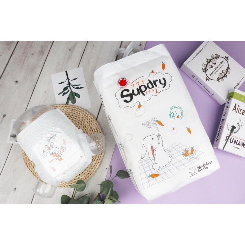 Bỉm dán/ quần supdry đủ size s72 m66 l60 m64 l58 xl52 xxxl50