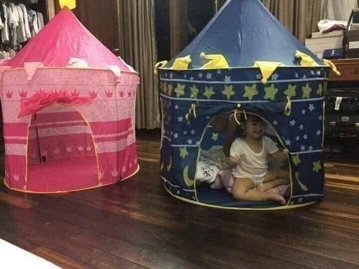 Lều bóng lều công chúa hoàng tử cho bé( bóng bán riêng)