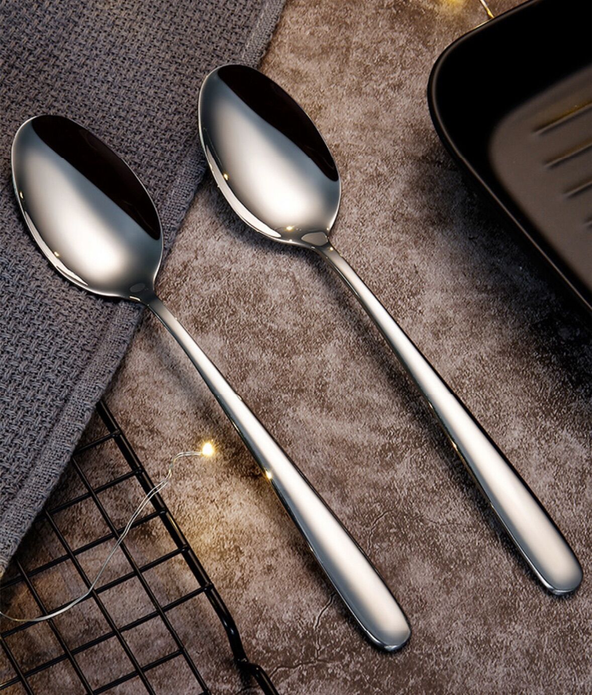 Muỗng Inox 304 ăn cơm có 3 kích thước - B1