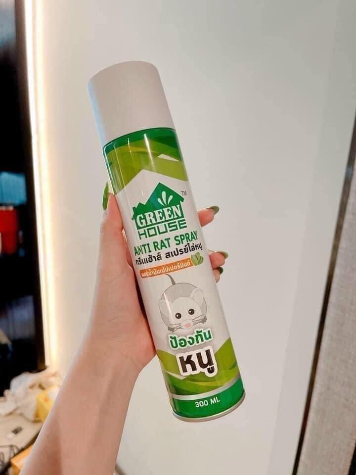 Xịt Đuổi Chuột Mùi Trà Xanh Thái Lan
