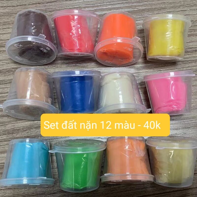 Bộ đồ chơi đất nặn làm bánh, mỳ, kem
