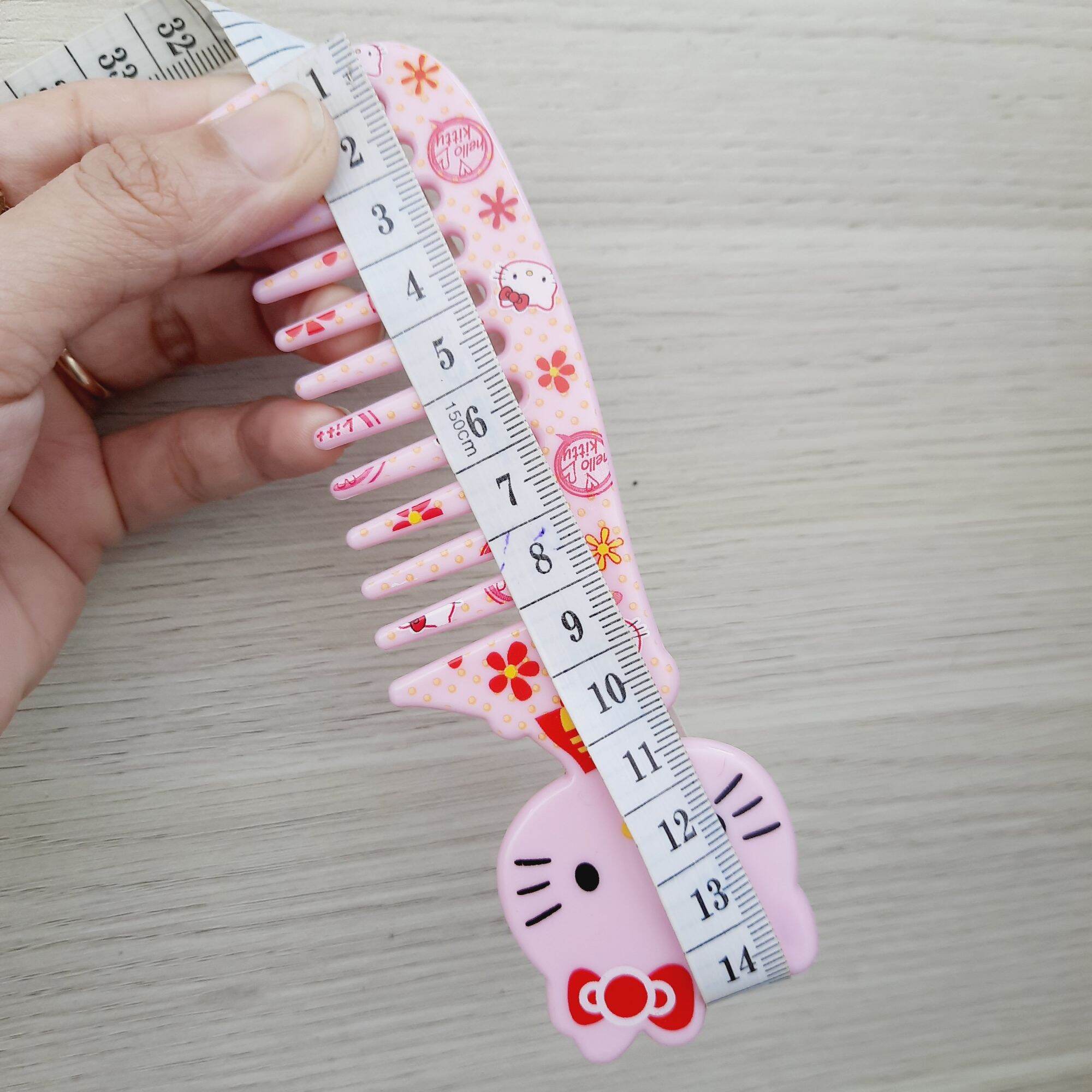 Lược chải tóc mini Kitty bỏ bóp (14cm)