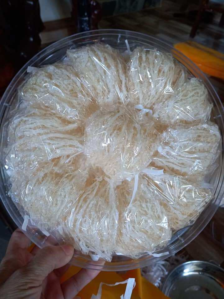 Yến sào tinh chế sợi loại ngon chất lượng cam kết yến nguyên chất, Yến sào Khánh Hòa.