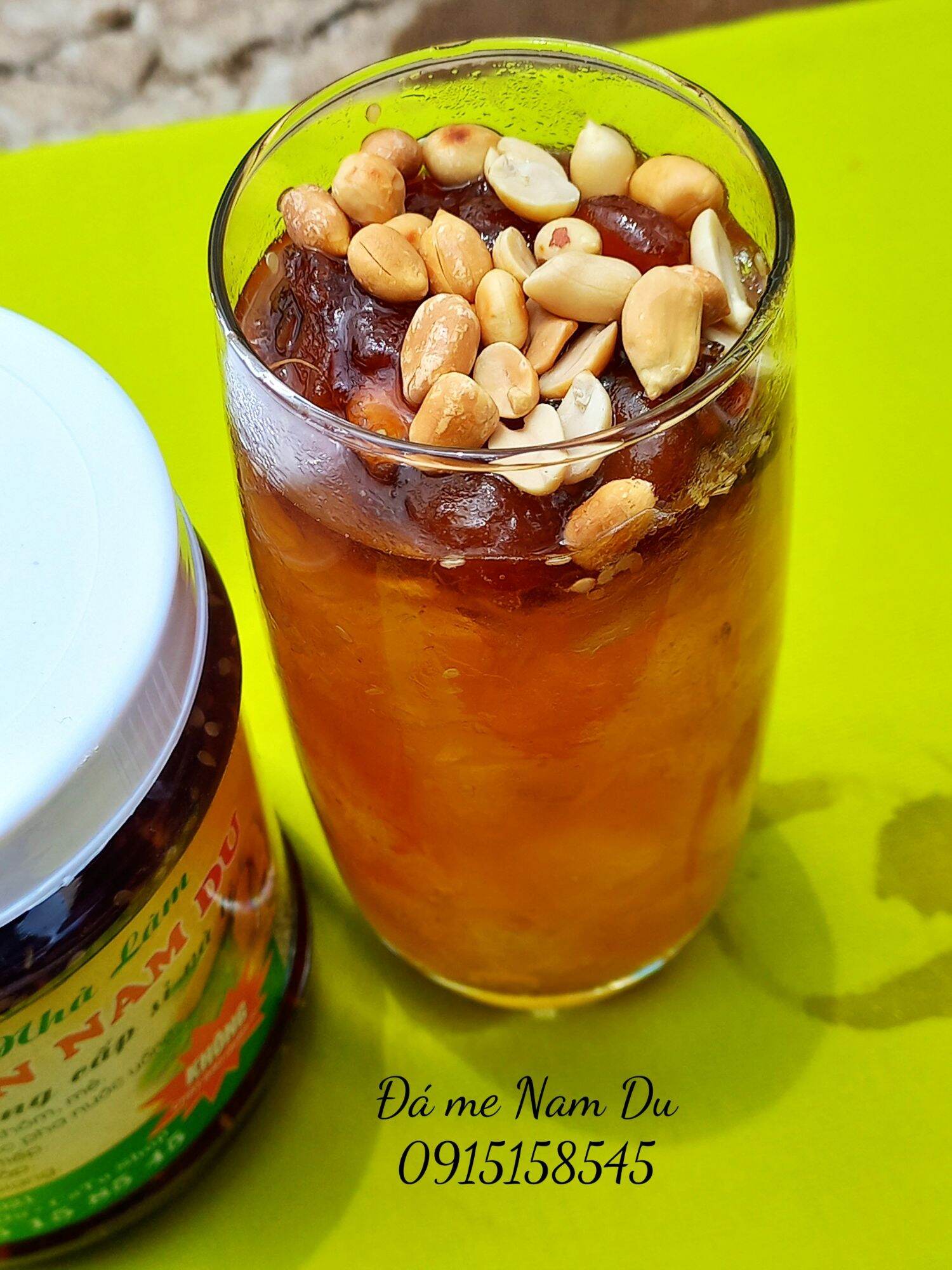 Đá Me Nam Du đá me hạt dẻo hộp 1kg