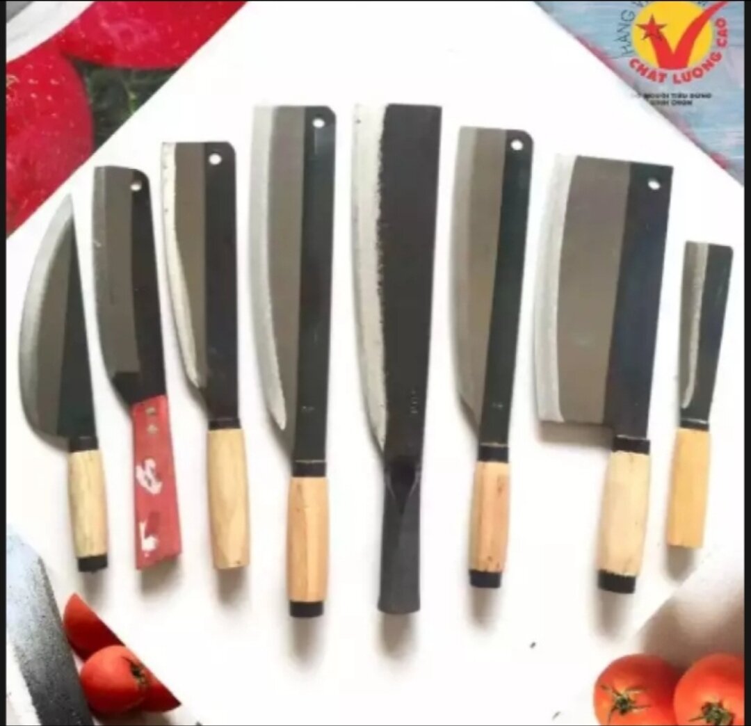 bộ dao 8 món cao cấp nhà bếp MS01