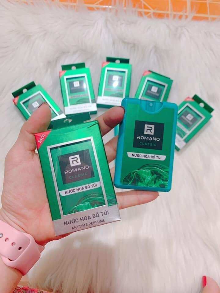 Nước hoa bỏ túi romano 18ml