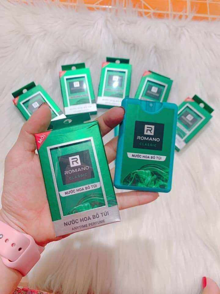Nước Hoa Bỏ Túi Romano 18ML