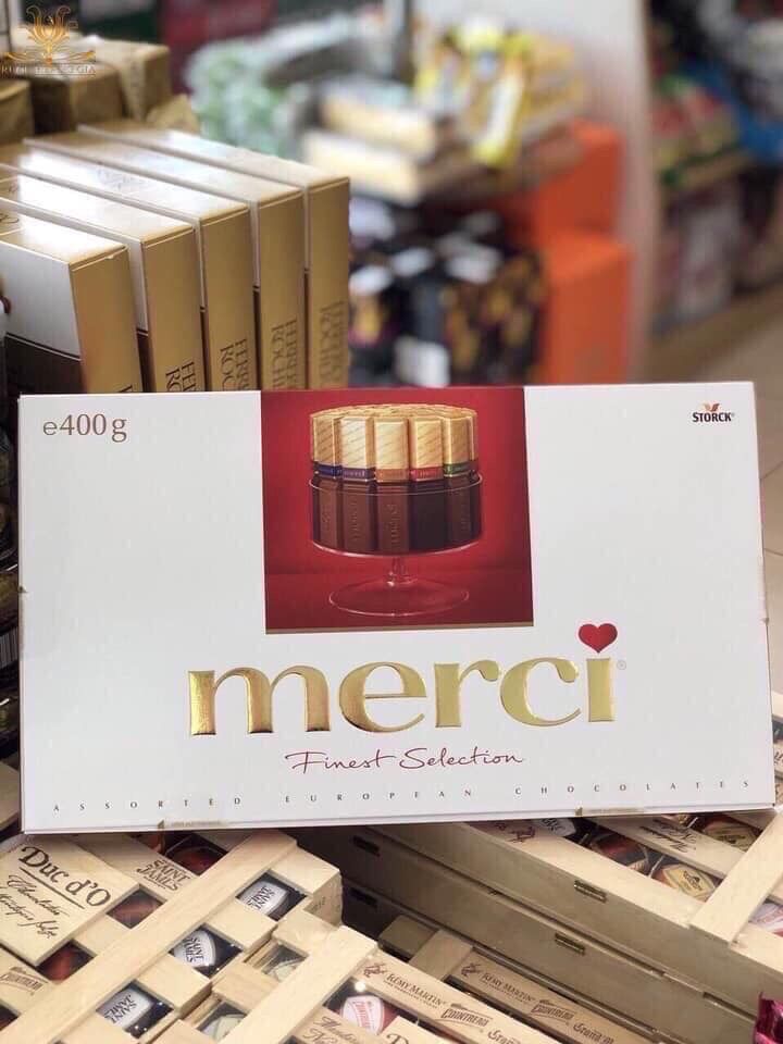 SOCOLA MERCI HỘP 400g