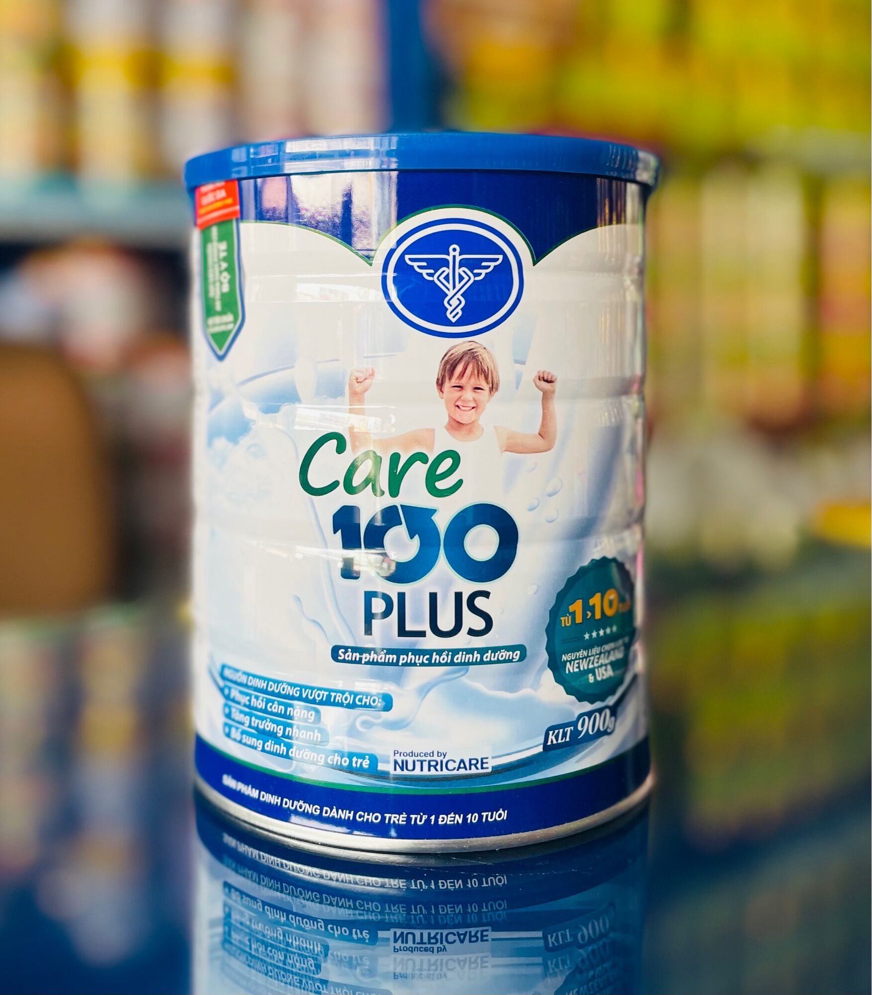 [Combo 2 Lon] Sữa Bột Care 100 Plus (900g)