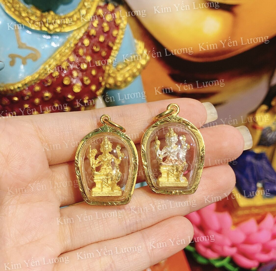 Mặt dây chuyền tứ diện thái lan