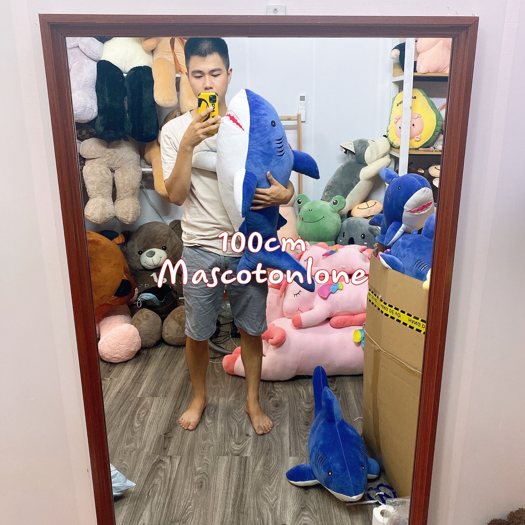 THÚ BÔNG CÁ MẬP CO GIÃN BỐN CHIỀU BABY SHARK