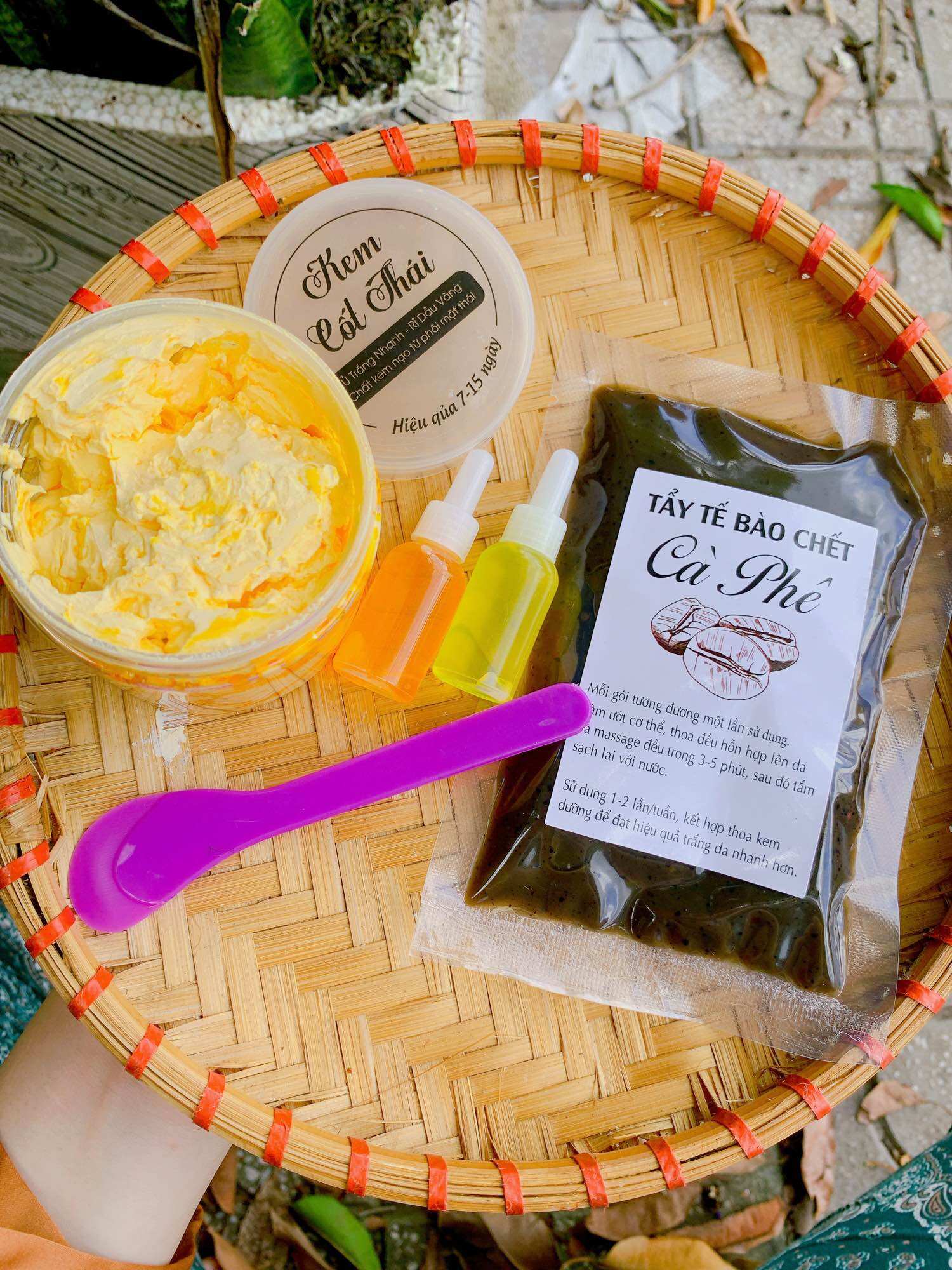 Kem cốt thái dẻo 220gr ( kèm kích tặng gói tế bào cafe )