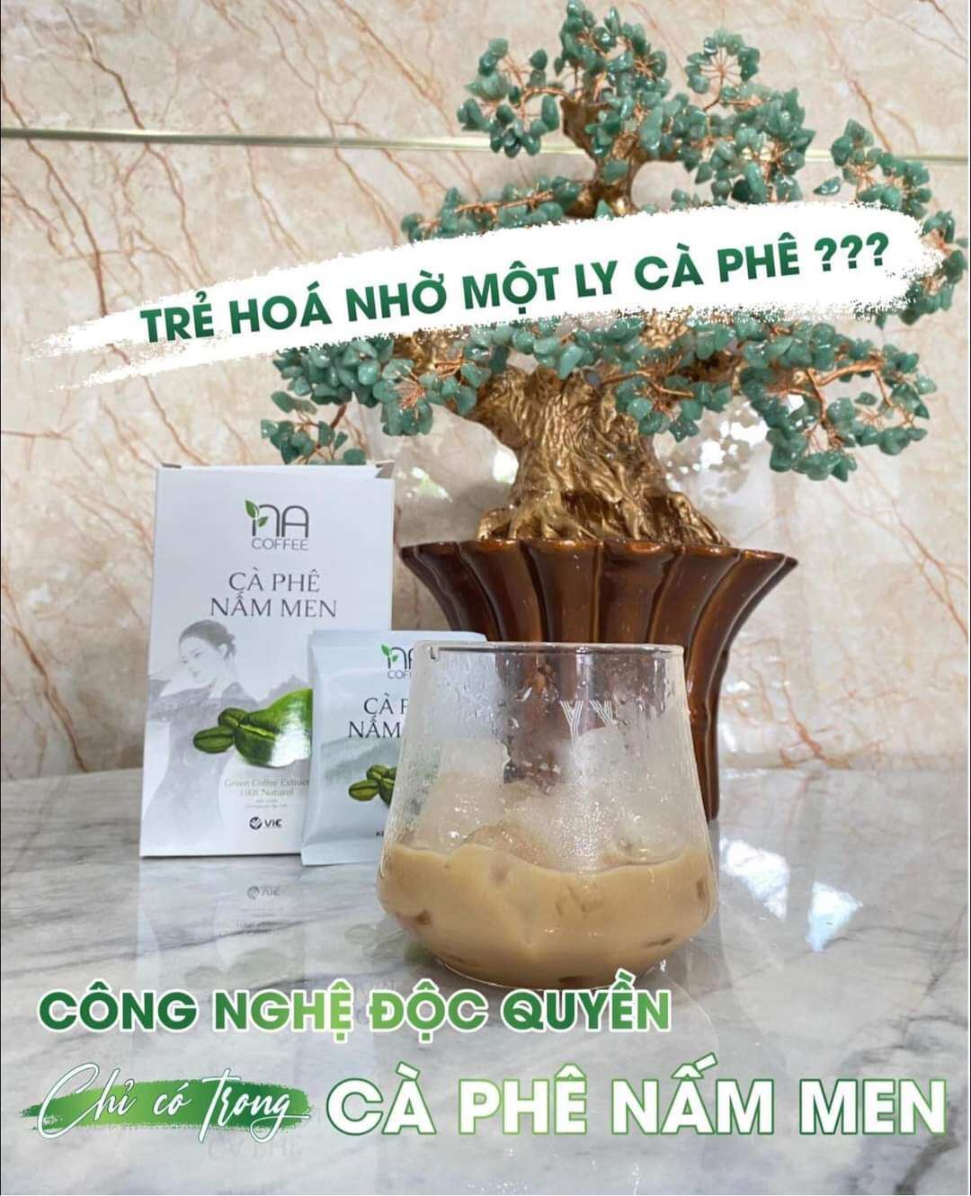 Cà phê làm gầy chính hãng 12g