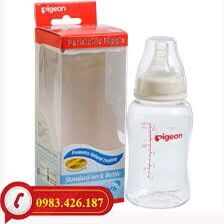 Bình sữa Pigeon cổ rộng cao cấp