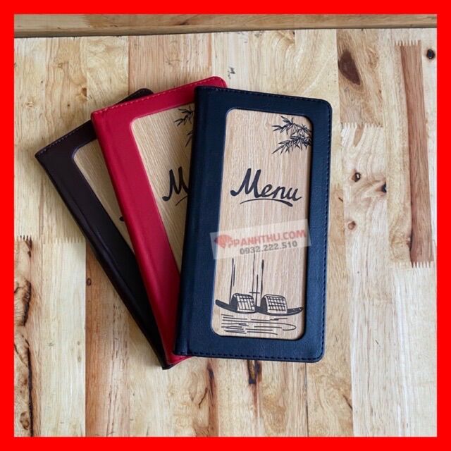CUỐN BÌA MENU NHỎ 10 LÁ 2312