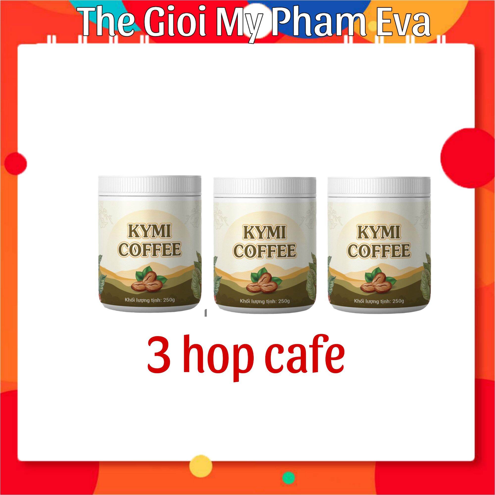 Sỉ 3 hộp cafe kymi