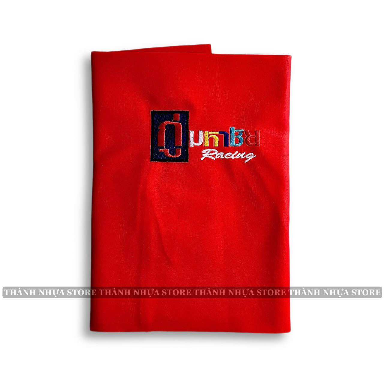 Da yên Thái chữ thêu logo nổi