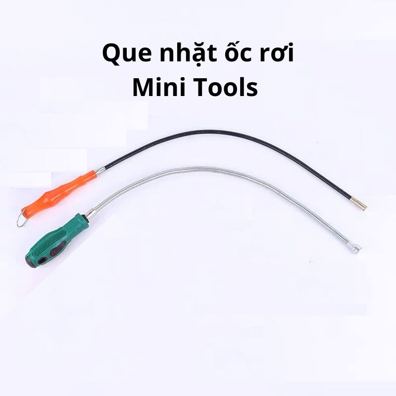 Que hút nam châm, que nhặt ốc rơi