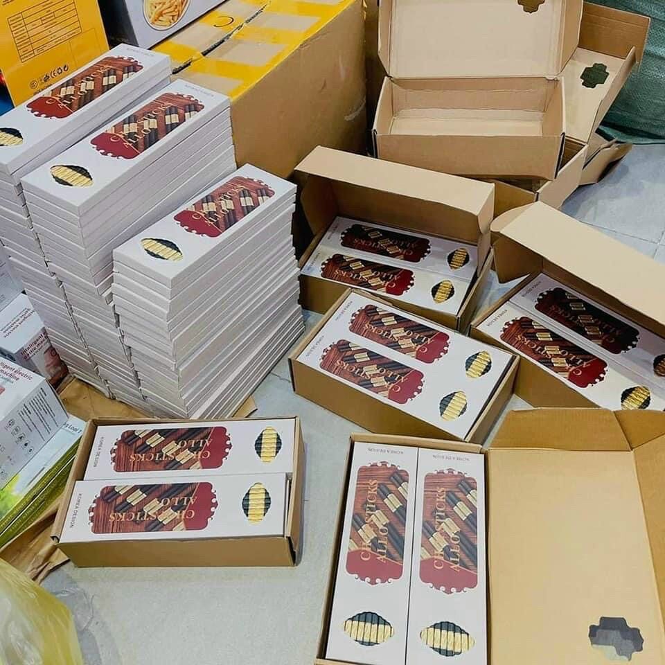 Đũa mạ vàng Hàn Quốc hộp 10 đôi