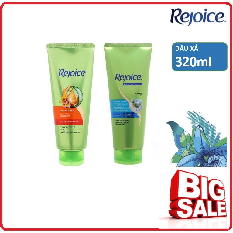 Dầu Xả Rejoice 320ml Siêu Mềm Mượt 48 Giờ