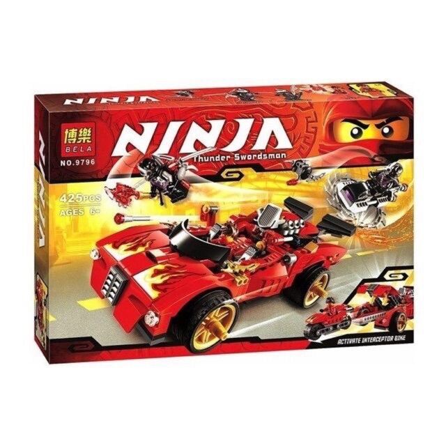 HCMLắp ráp Ninja 9796 - Xếp hình Xe hơi chiến đấu của Kai
