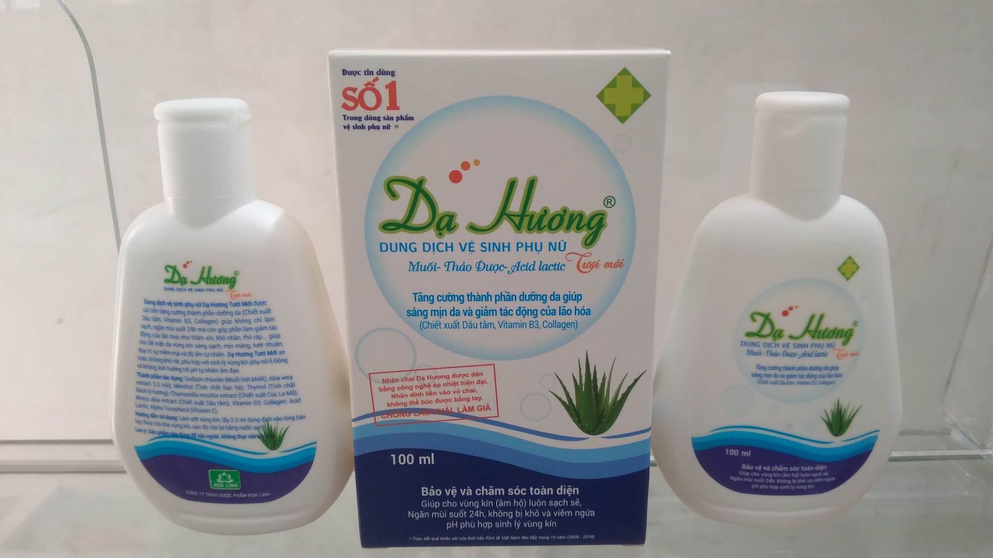 Dung dịch vệ sinh Dạ Hương chai 100ml