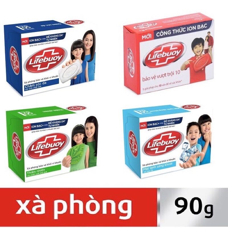 Xà Bông Cục Diệt Khuẩn Lifebuoy