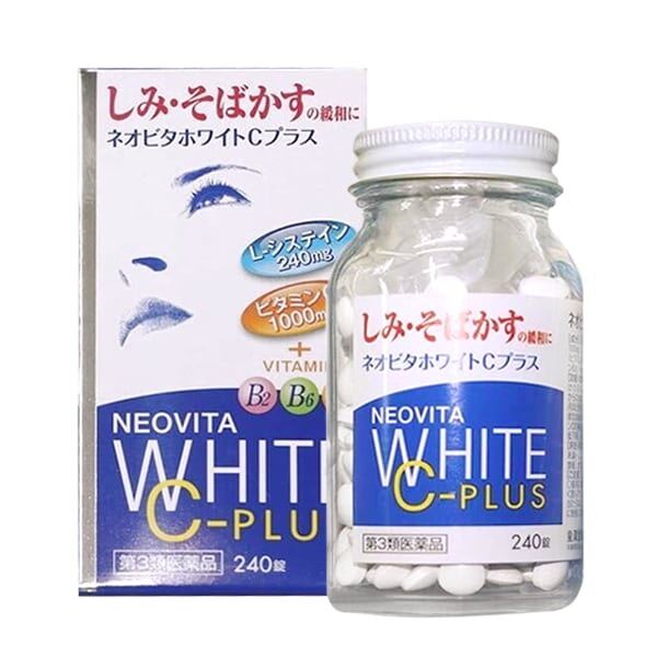 Viên uống trắng da Vita White Plus hộp 240 viên Nhật Bản thumbnail