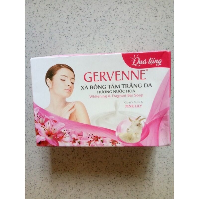 [HCM]Gervenne - Xà bông tắm trắng da gervenne 90g
