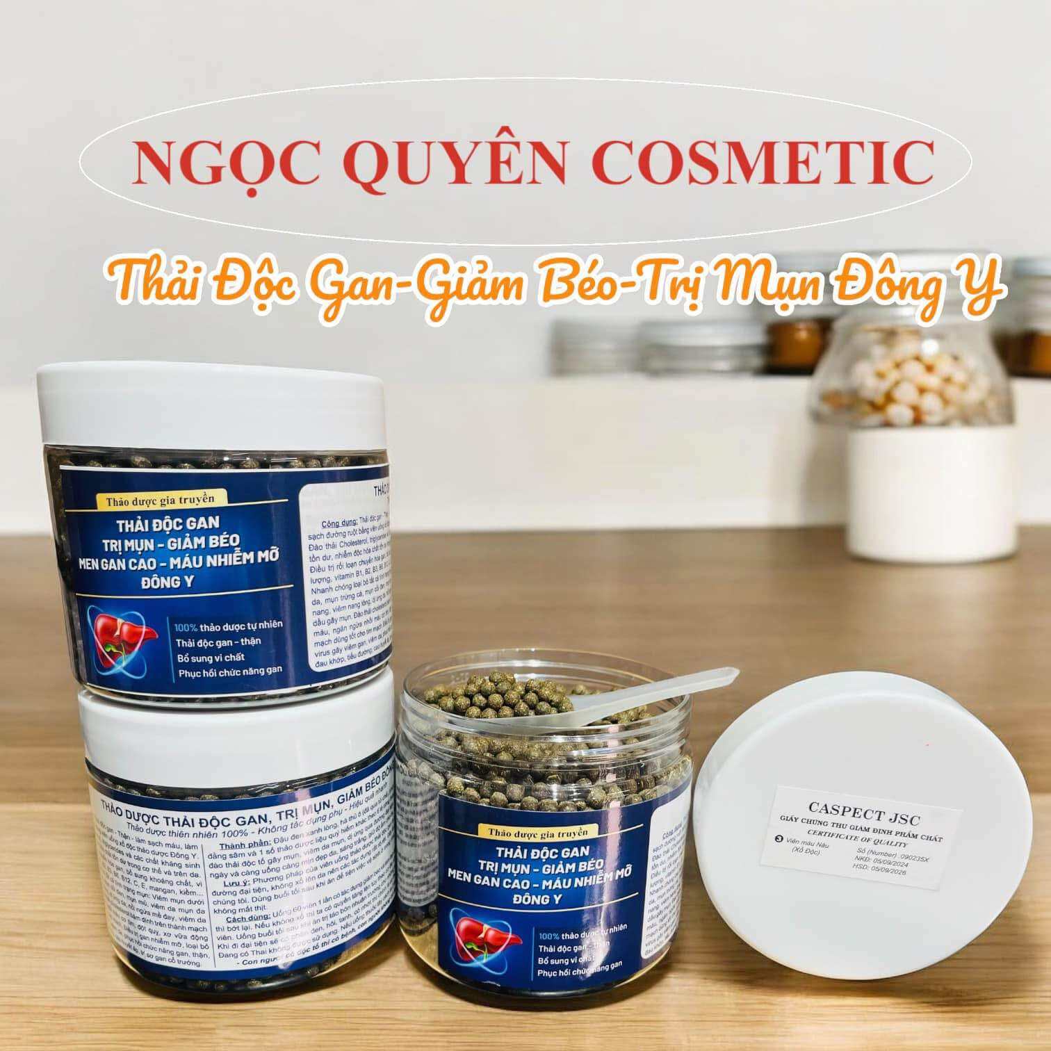 Detox Mát Gan, Da Viêm Mụn, Giảm Béo Đông Y. 