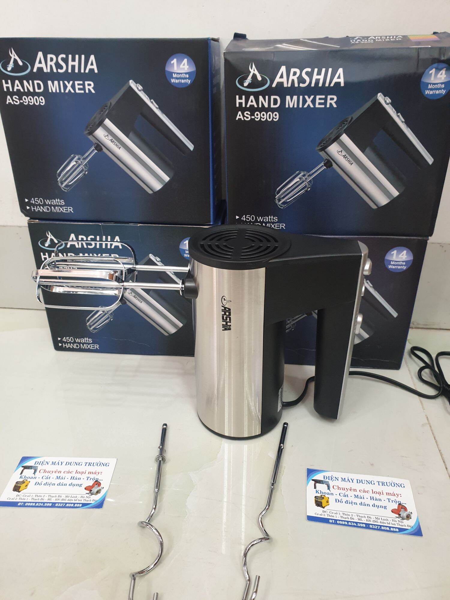 MÁY ĐÁNH TRỨNG ĐA NĂNG ARSHIA HAND MIXR - AS-9909