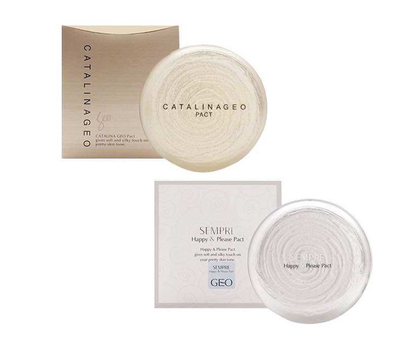 Phấn Phủ Dạng Nén Geo Lamy Sempre Happy & Please Pact