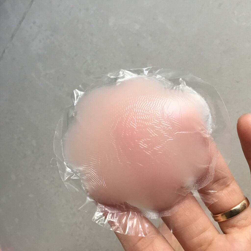 Miếng dán ngực "nhũ hoa" Silicon hộp thiếc (5 cặp)