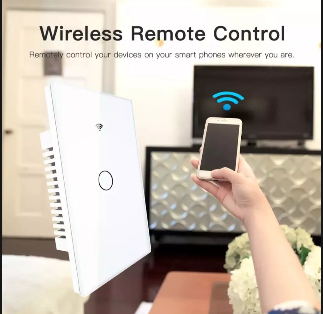 Công tắc Thông minh Tuya wifi +RF