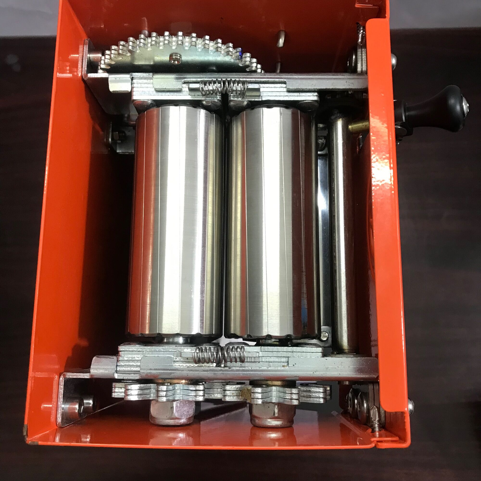 Máy cán mực khô 10cm bằng tay cao cấp để bàn