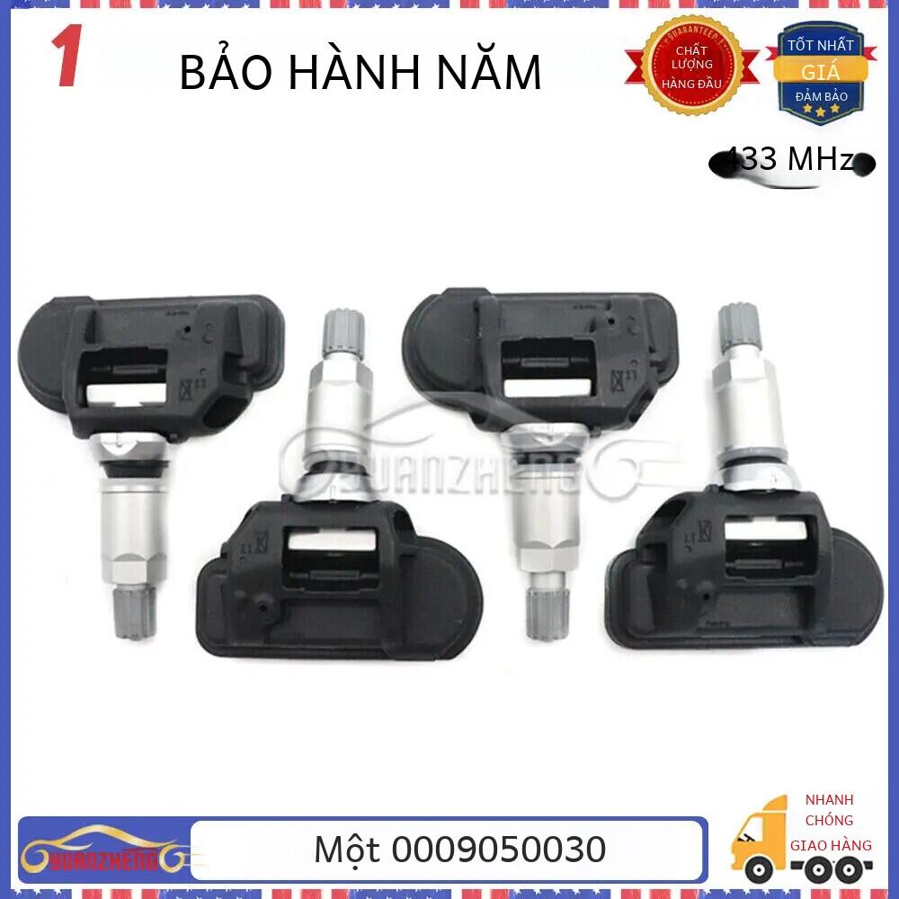 Mercedes-Benz C-class Coupe W204 W205 C204 Tpms Cảm biến giám sát áp suất lốp Phụ kiện ô tô 433mhz 0009050030