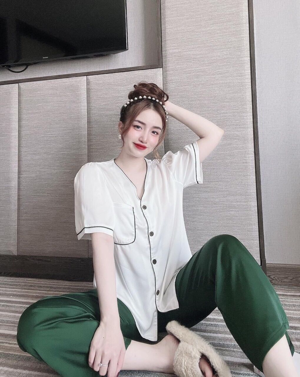 Đồ Bộ Latin Bigsize cao cấp trơn mịn R