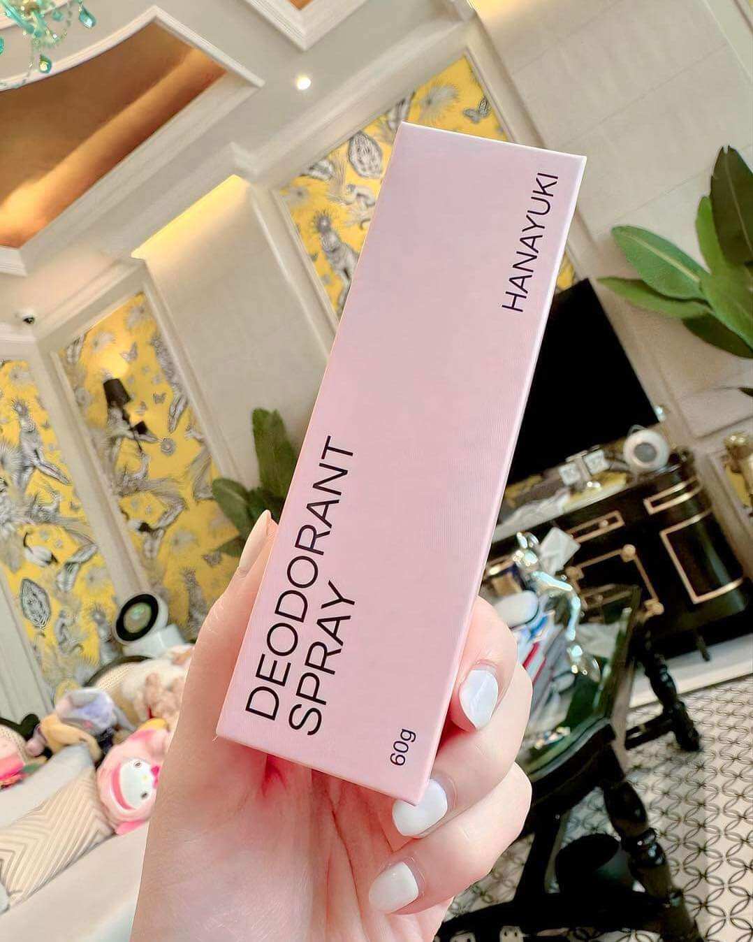 Xịt Khử Mùi Cơ Thể Hanayuki Deodorant Spray