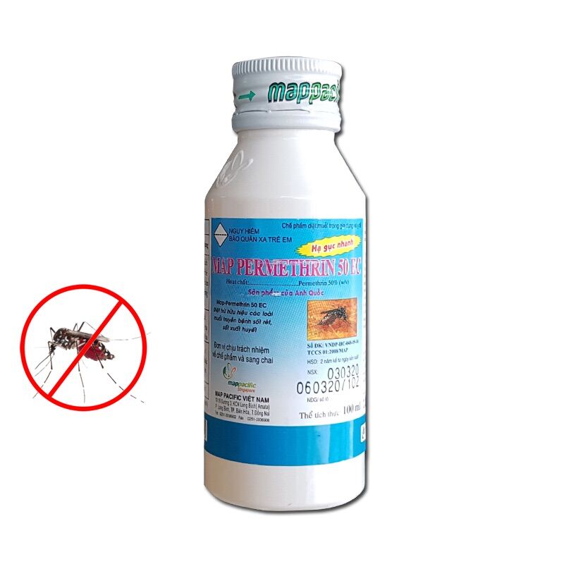 Thuốc diệt muỗi map permethrin anh quốc 100ml