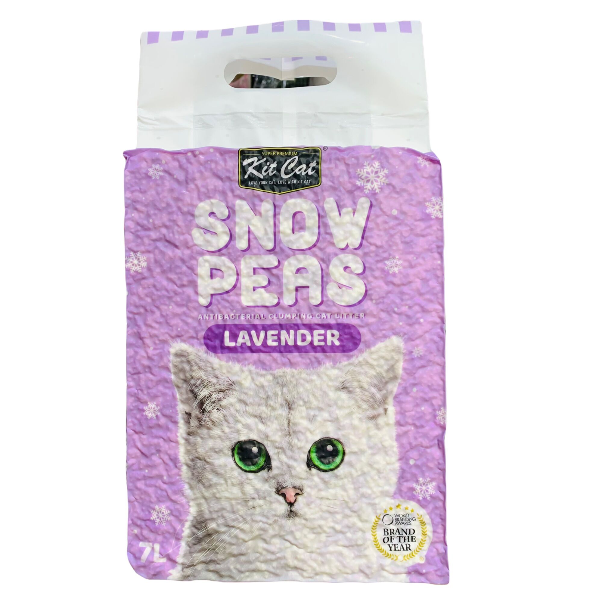 Cát vệ sinh cho mèo Snow Peas Kit Cat 7L (1,8kg)