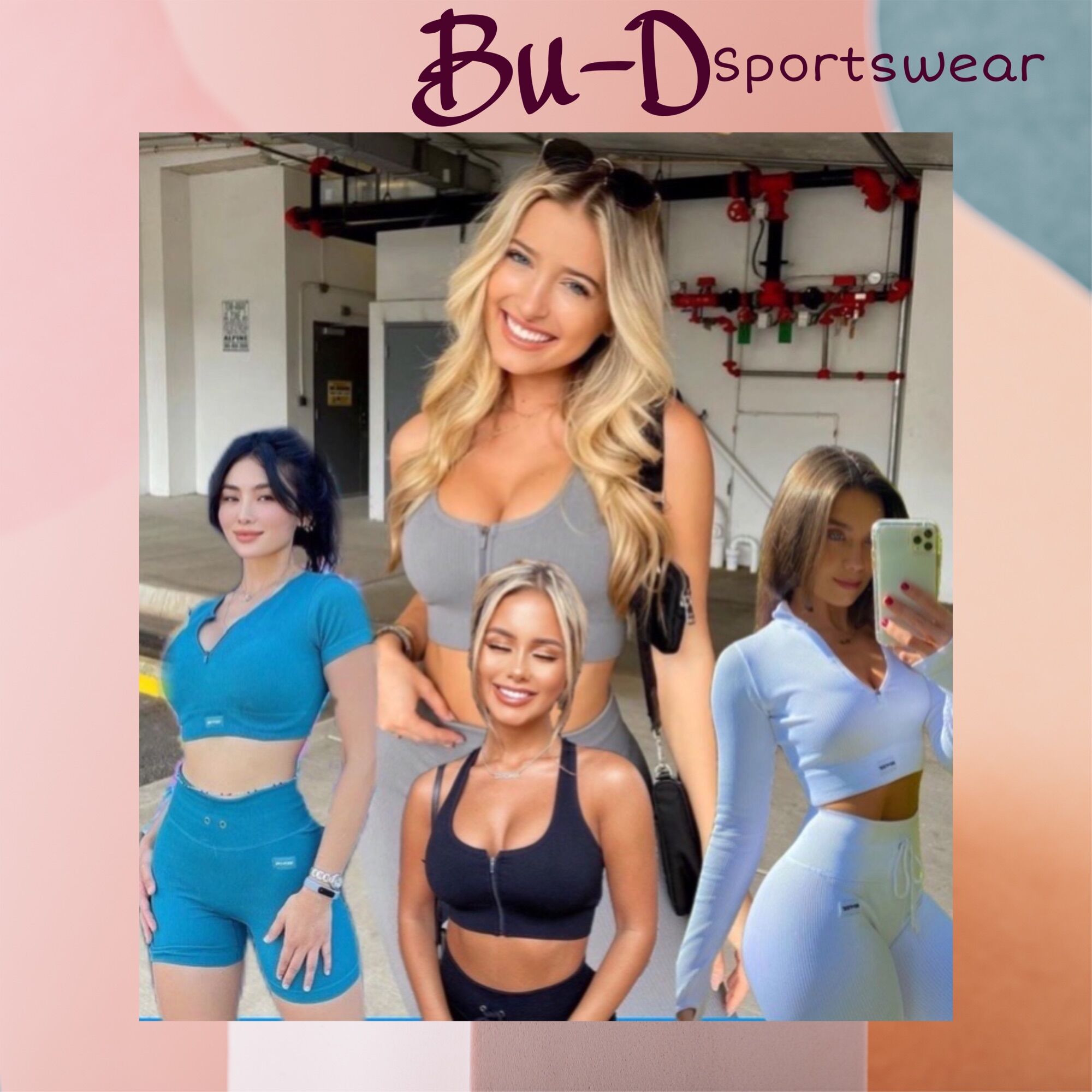 Bộ đồ tập botee flex zip ngắn và dài