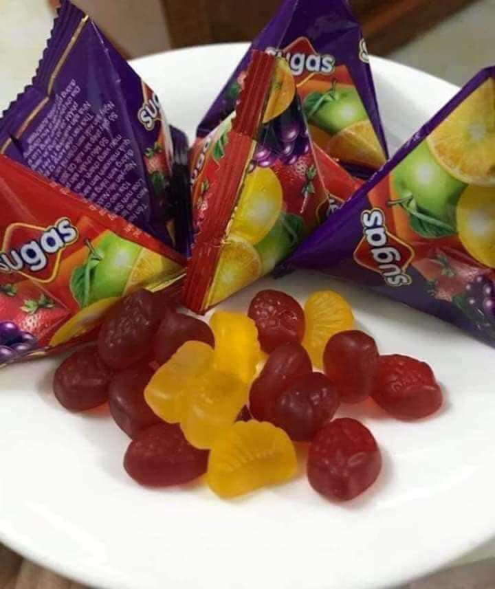 1 kg kẹo dẻo trái cây tươi chíp chíp sugas