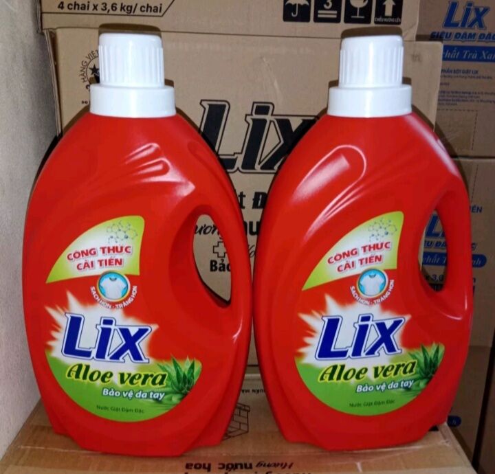 Nước giặt lix 3.6 lít